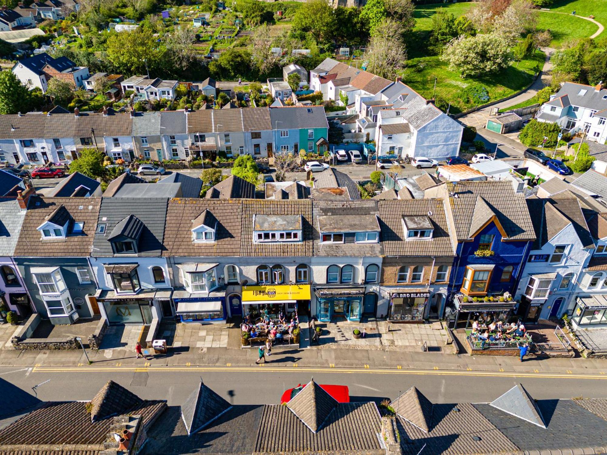 Castleview Coastal Comfort With 2 Parking Spaces Oystermouth Eksteriør billede